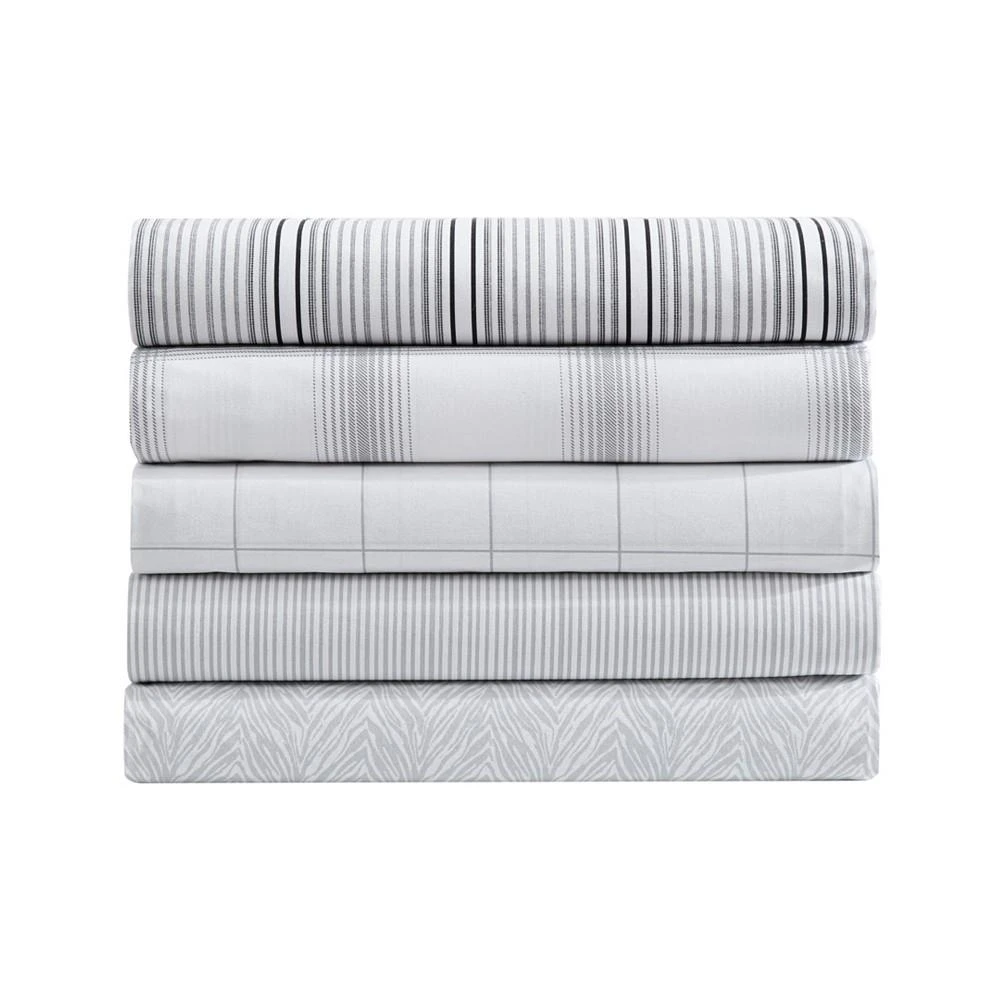 商品Kenneth Cole|CLOSEOUT! Simple Stripe Cotton 4 Pc Sheet Set,价格¥594,第2张图片详细描述