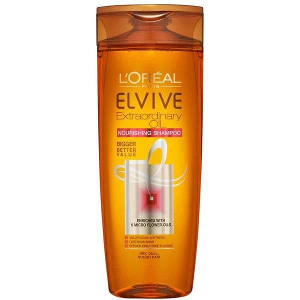 商品L'Oreal Paris|L'Oréal Paris Elvive Extraordinary Oil Shampoo and Conditioner Set,价格¥121,第2张图片详细描述