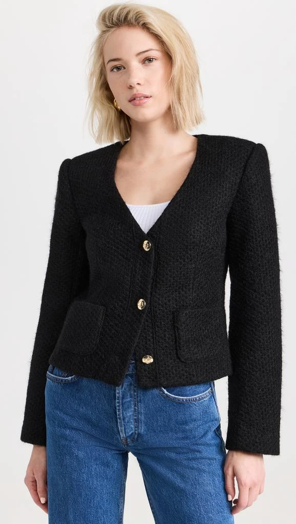 商品ANINE BING|Anitta Woven Jacket,价格¥3004,第1张图片