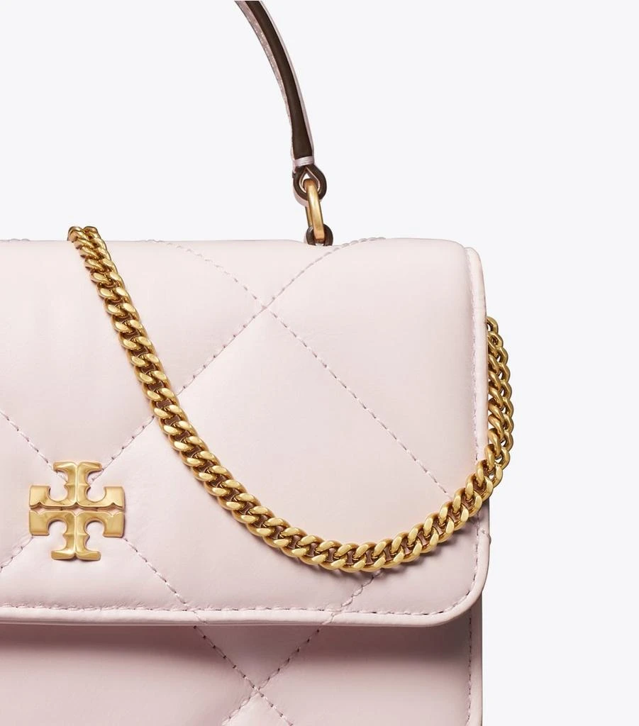 商品Tory Burch|Mini Kira Diamond Quilt Top-Handle Chain Wallet,价格¥3074,第5张图片详细描述