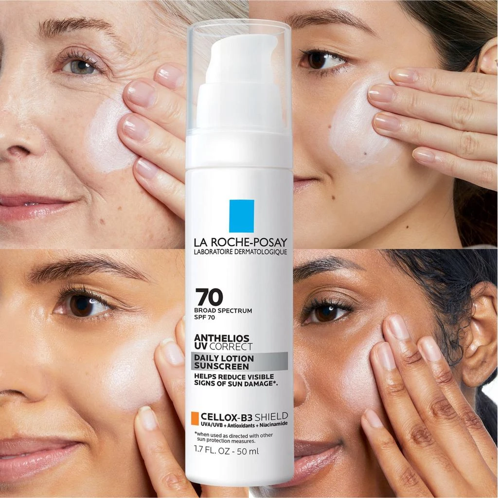 商品La Roche Posay|Anthelios UV Correct Daily Face Sunscreen With Niacinamide SPF 70,价格¥276,第3张图片详细描述