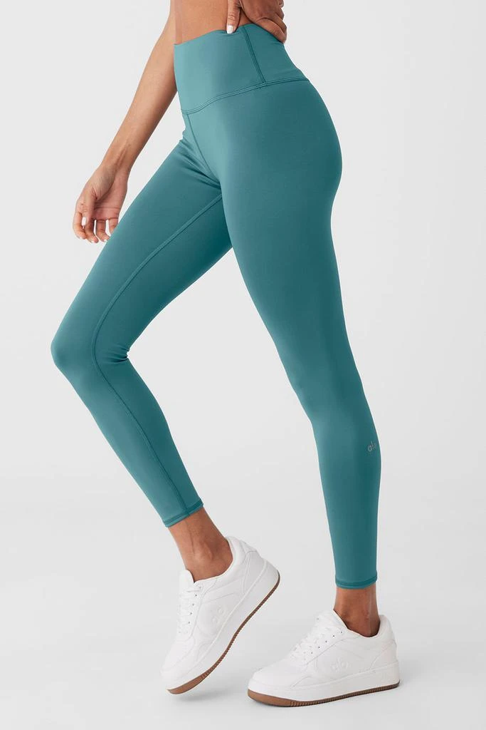 商品Alo|7/8 High-Waist Airlift Legging - Teal Agate,价格¥960,第3张图片详细描述