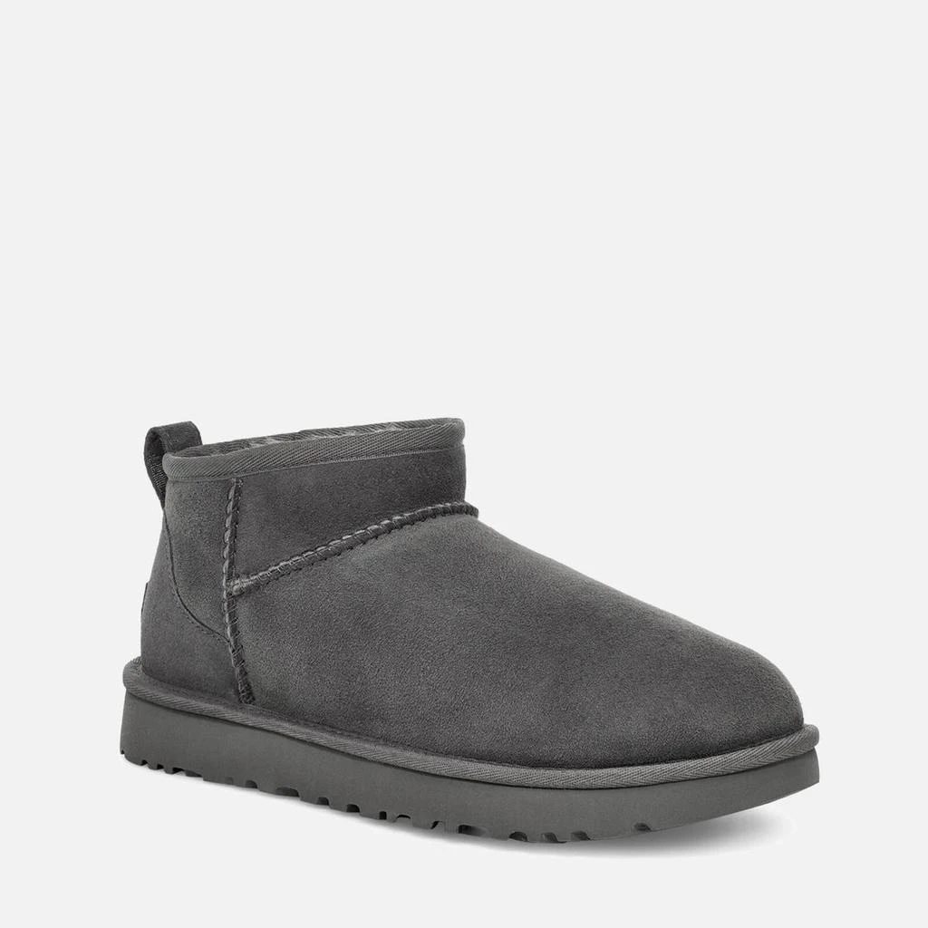 商品UGG|UGG Women's Classic Ultra Mini Sheepskin Boots - Grey,价格¥1434,第2张图片详细描述