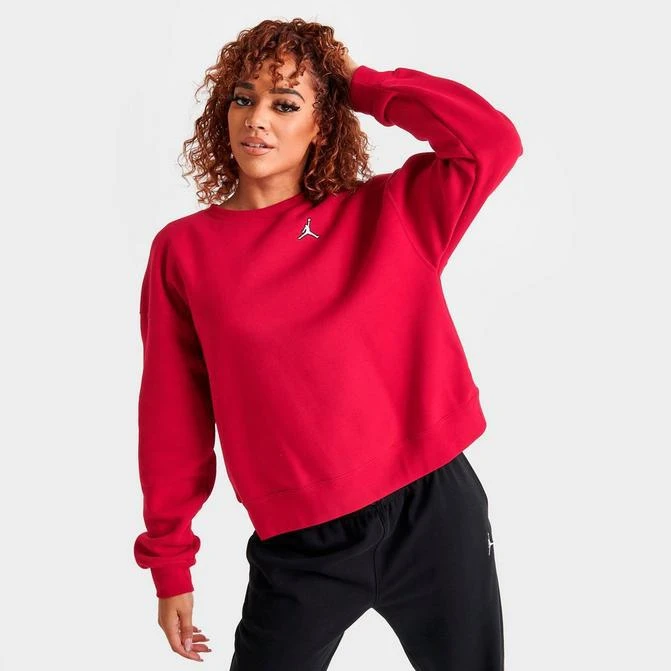 商品Jordan|Women's Jordan Brooklyn Crewneck Sweatshirt,价格¥264,第1张图片