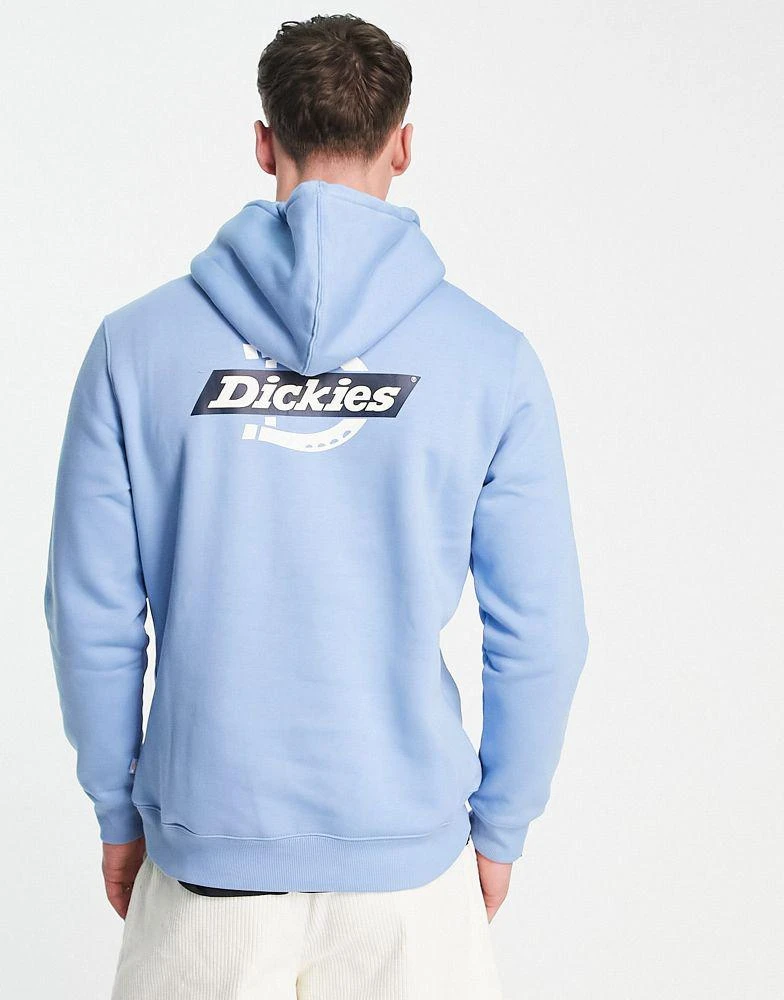 商品DICKIES|Dickies Ruston back print hoodie in blue ,价格¥631,第2张图片详细描述