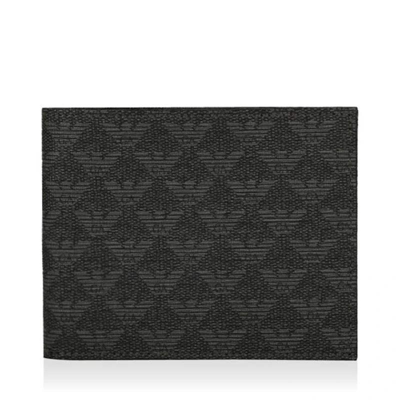 商品[国内直发] Emporio Armani|EMPORIO ARMANI 深灰色男士零钱包 YEM176-YH606-86526,价格¥1405,第1张图片