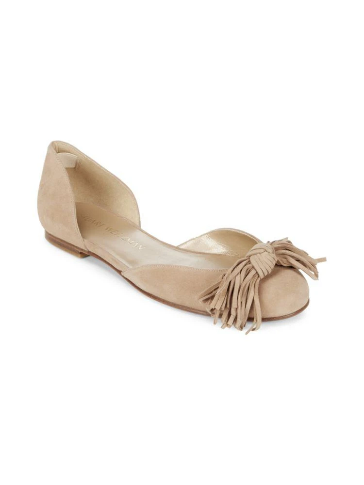 商品Stuart Weitzman|Pompei D'Orsay Flats,价格¥947,第2张图片详细描述