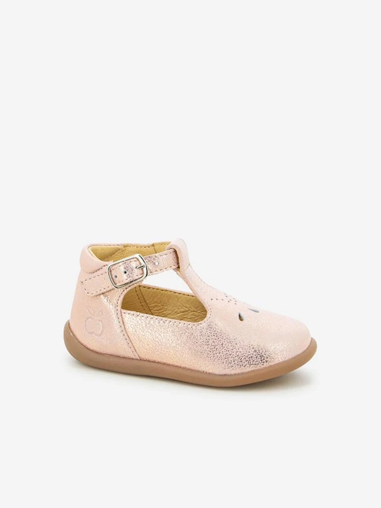 商品Pom D'Api|Pom D'Api Baby Girls Leather Stand-Up Salome Shoes in Pink,价格¥406,第2张图片详细描述