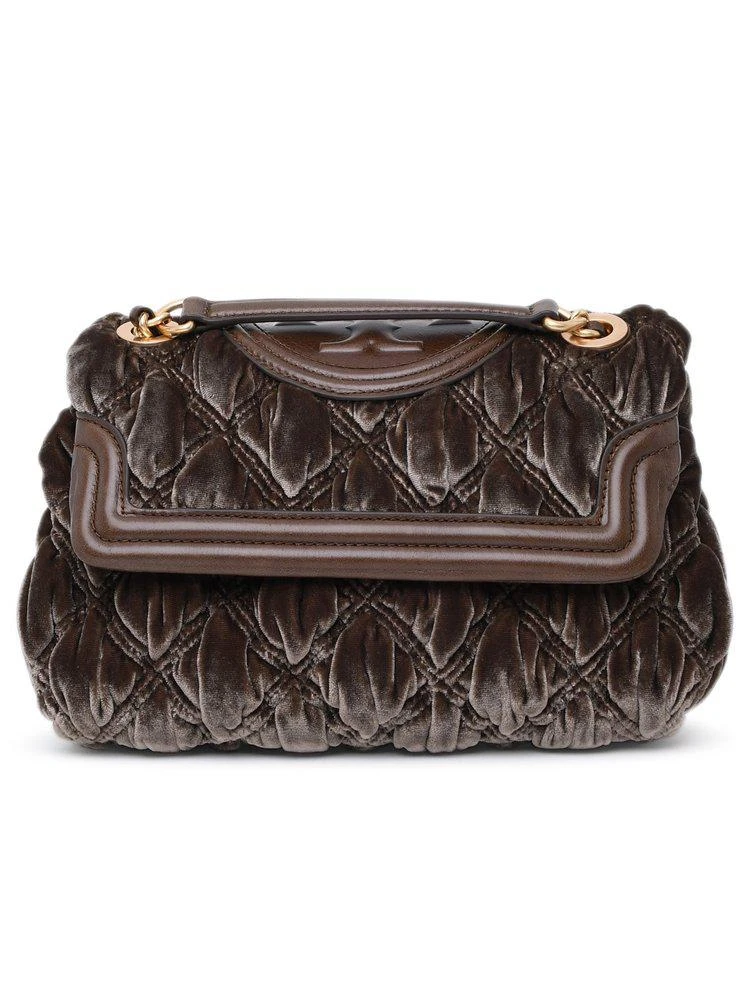 商品Tory Burch|Tory Burch Fleming Logo Embossed Crossbody Bag,价格¥3309,第1张图片