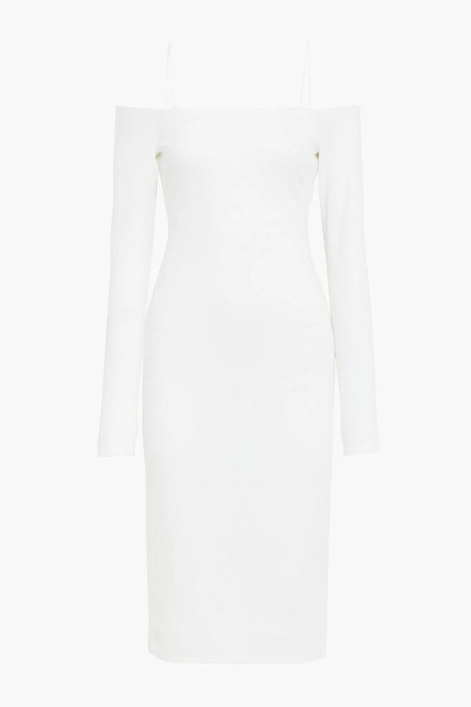 商品Alice + Olivia|Dorinda off-the-shoulder stretch-jersey dress,价格¥738,第1张图片