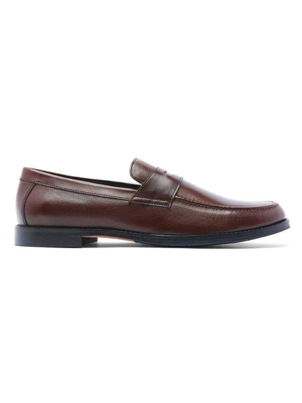 商品Anthony Veer|Sherman Leather Penny Loafers,价格¥1026,第1张图片