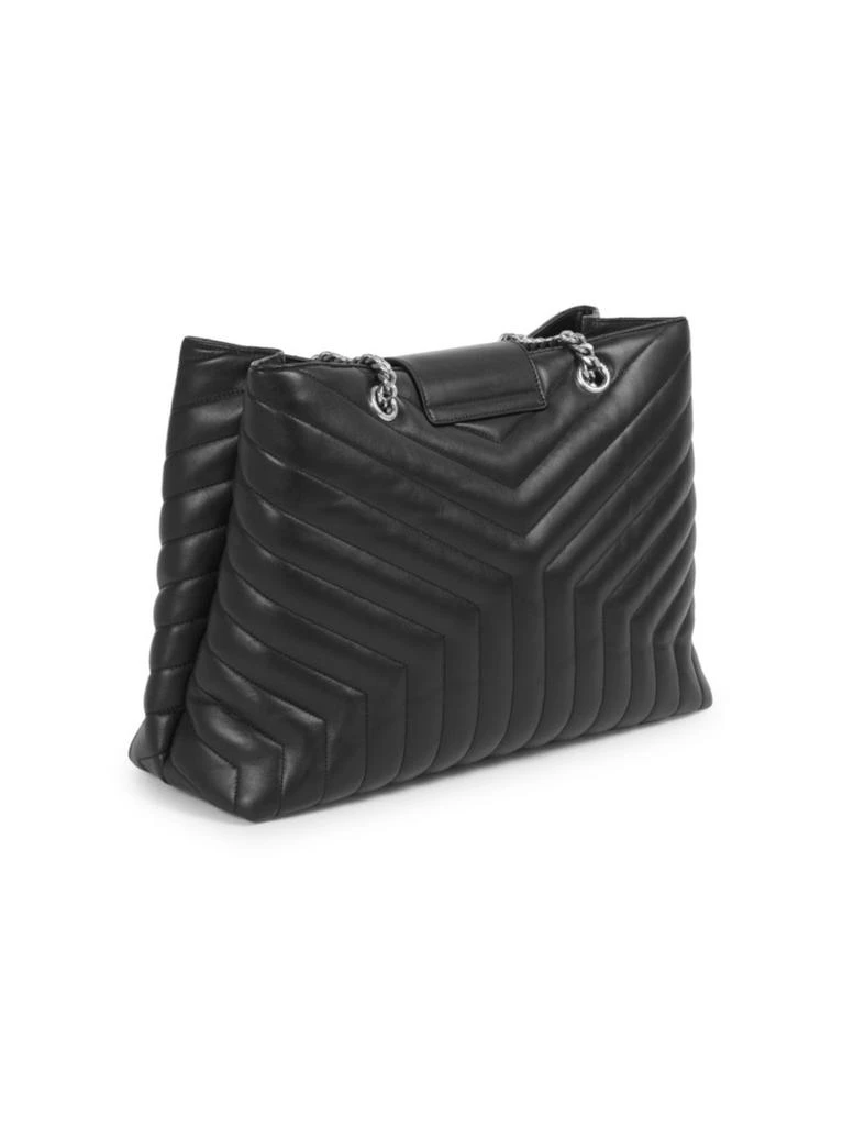 商品Yves Saint Laurent|Large Loulou Matelassé Leather Shopper,价格¥19108,第4张图片详细描述