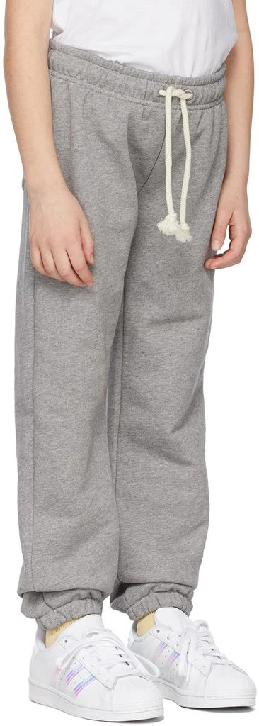 商品Acne Studios|Kids Grey Organic Cotton Lounge Pants,价格¥972,第3张图片详细描述