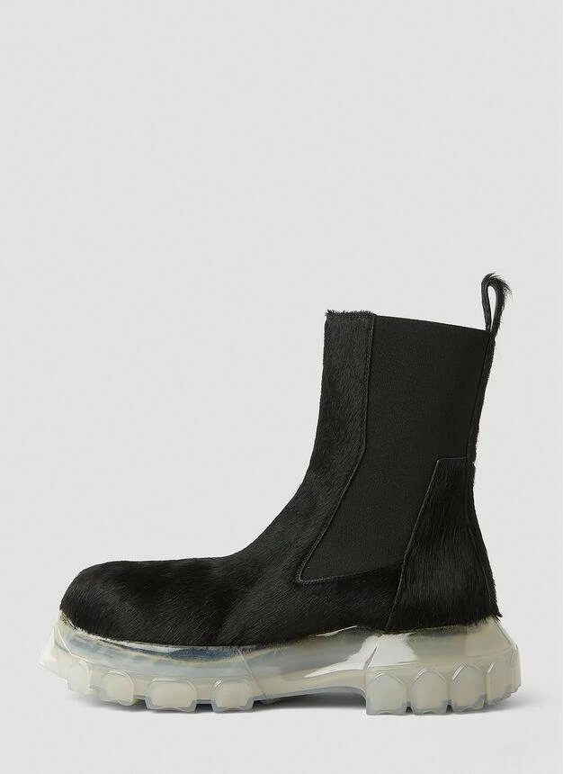 商品Rick Owens|Hairy Chelsea Boots in Black,价格¥7342,第3张图片详细描述