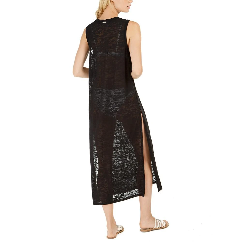 商品Calvin Klein|Burnout Maxi Dress Swim Cover-Up, Created for Macy's,价格¥149,第2张图片详细描述