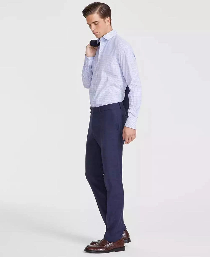 商品Tommy Hilfiger|Men's Modern-Fit Stretch Wool Blend Plaid Suit Pants,价格¥451,第2张图片详细描述