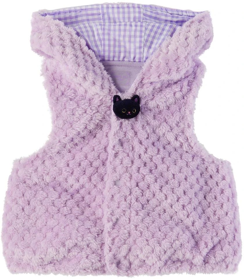 商品ANNA SUI MINI|SSENSE Exclusive Baby Purple Vest,价格¥267,第1张图片