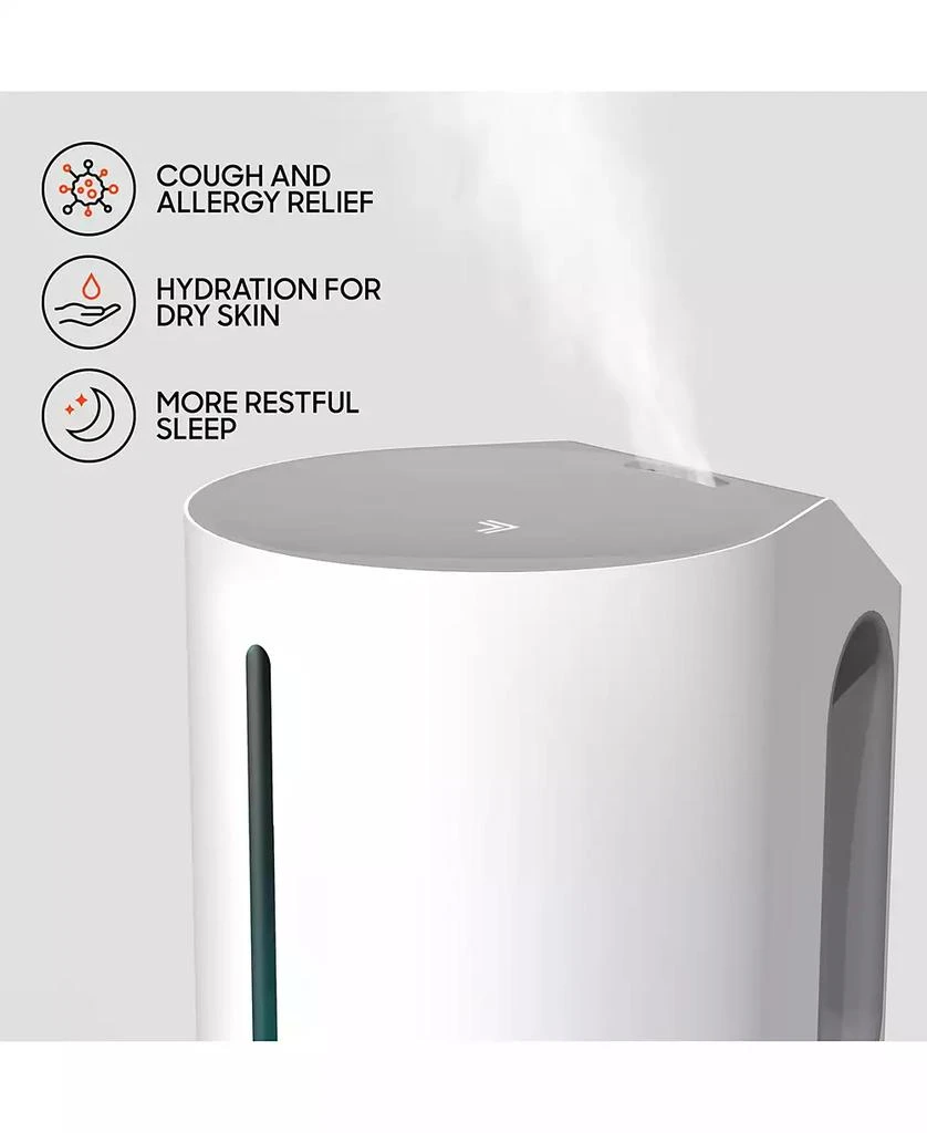 商品Sharper Image|Mist 8 Ultrasonic Lighted Touch-Control Humidifier,价格¥403,第2张图片详细描述