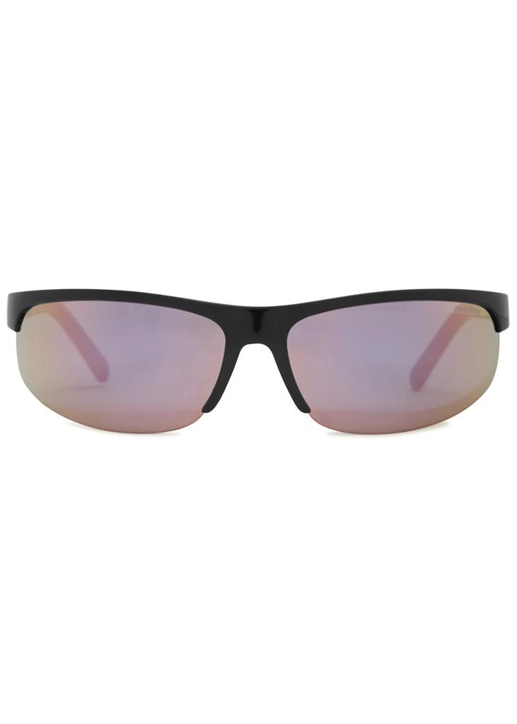 商品Miu Miu|Rectangle-frame sunglasses,价格¥4740,第2张图片详细描述