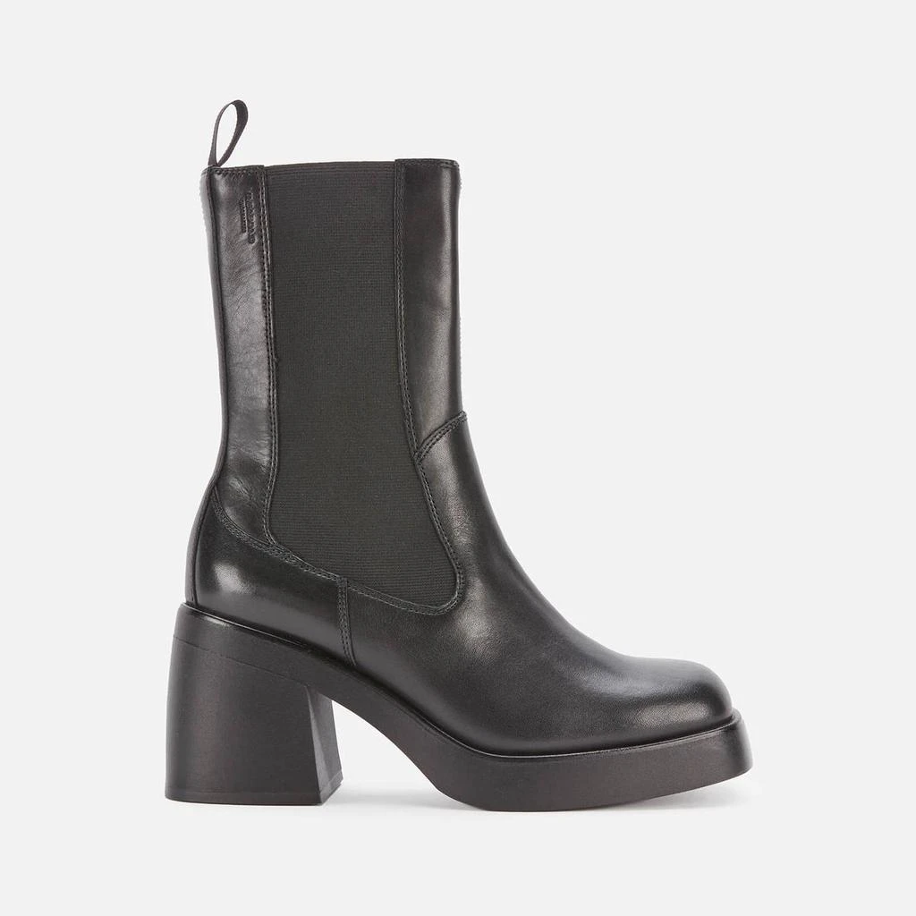 商品Vagabond|Vagabond Women's Brooke Leather Heeled Chelsea Boots - Black,价格¥904,第1张图片