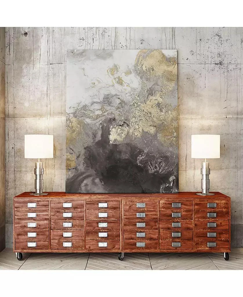 商品Giant Art|20" x 16" Ocean Splash II Version Museum Mounted Canvas Print,价格¥482,第5张图片详细描述