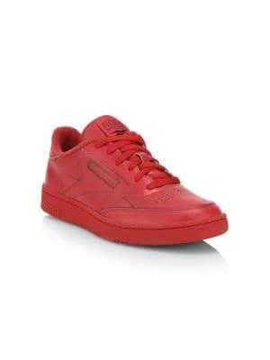 商品MAISON MARGIELA|Maison Margiela x Reebok Club C Trompe L’oeil Sneakers,价格¥1372,第2张图片详细描述