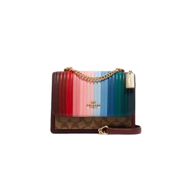 商品Coach|美国直邮COACH/蔻驰 奥莱款20新款女士klare系列风琴链条包斜挎包,价格¥2294,第1张图片