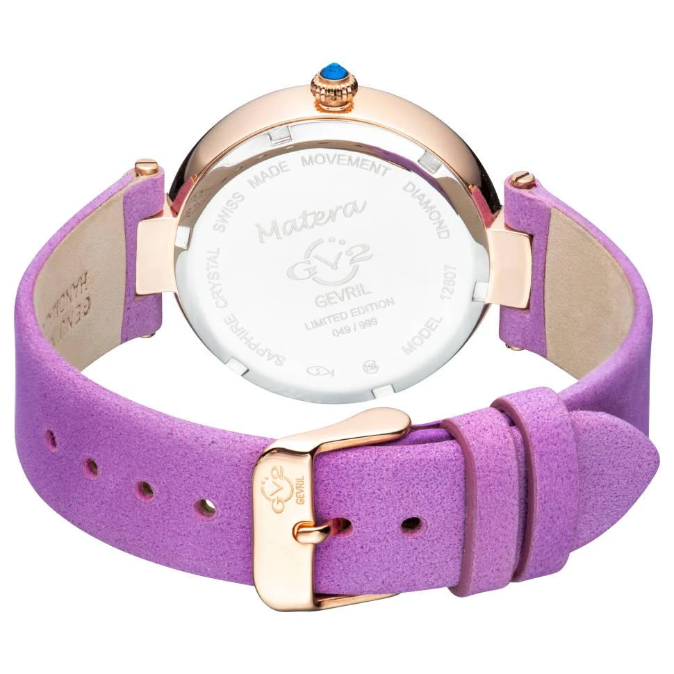 商品Gevril|GV2 by Gevril Matera Diamond Women's Watch,价格¥6068,第2张图片详细描述