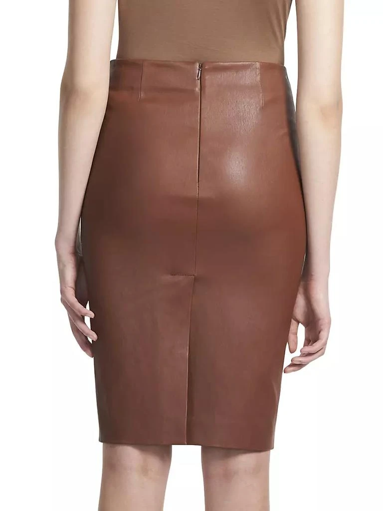 商品Theory|Skinny Leather Pencil Skirt,价格¥5209,第5张图片详细描述