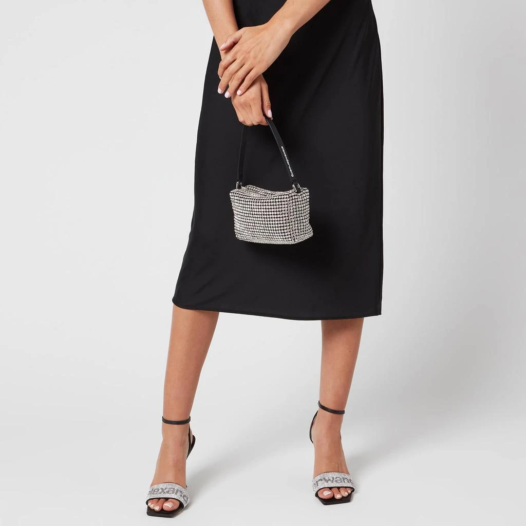 商品Alexander Wang|Women's Heiress Medium Pouch - White,价格¥2852,第2张图片详细描述