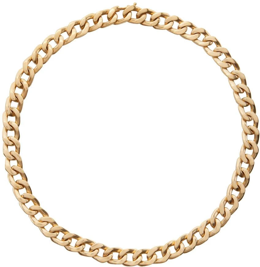 商品MAISON MARGIELA|Gold Chain Necklace,价格¥11540,第1张图片