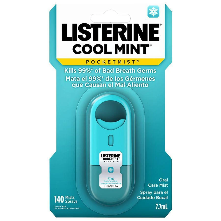 商品Listerine|Pocketmist Fresh Breath Spray Mint,价格¥49,第1张图片