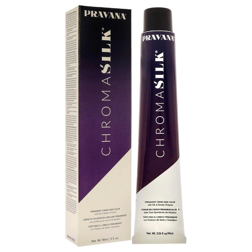 商品Pravana|ChromaSilk Creme Hair Color - 5.37 Ligh Golden Violet Brown by  for Unisex - 3 oz Hair Color,价格¥134,第3张图片详细描述