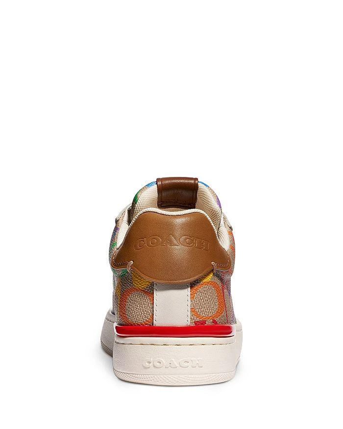 商品Coach|Women's Lowline Rainbow Low Cut Sneakers,价格¥507,第5张图片详细描述