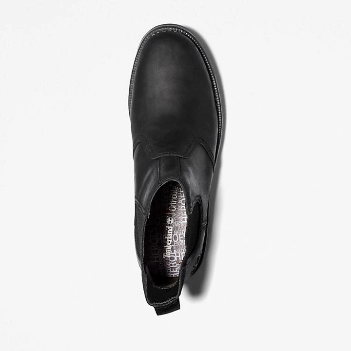 商品Timberland|Larchmont Chelsea Boot for Men in Black,价格¥1243,第2张图片详细描述