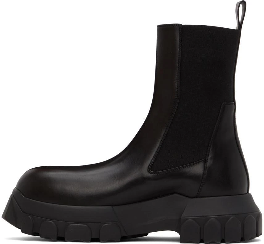 商品Rick Owens|黑色 Beatle Bozo Tractor 踝靴,价格¥7377,第3张图片详细描述