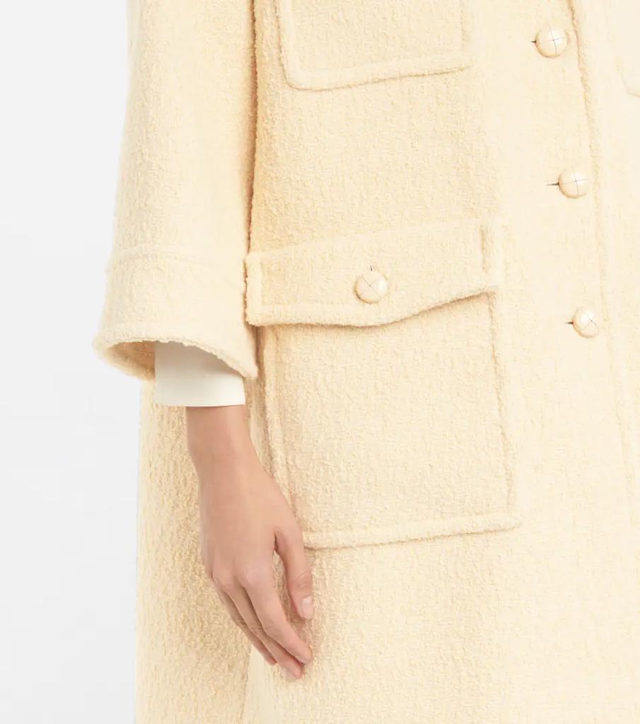 Bouclé tweed wool-blend coat商品第5张图片规格展示