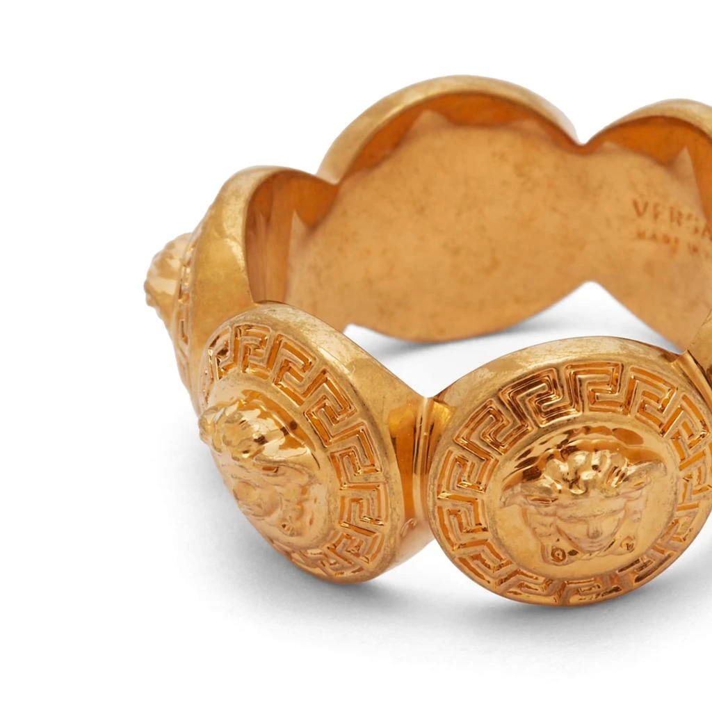 商品Versace|Versace Multi Medusa Head Ring,价格¥986,第4张图片详细描述