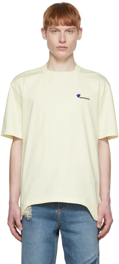 商品ADER error|Yellow Cotton T-Shirt,价格¥581,第1张图片