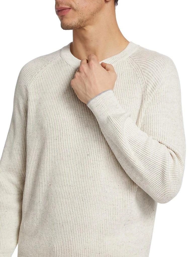 商品Brunello Cucinelli|Speckled Cotton-Blend Sweater,价格¥8626,第5张图片详细描述