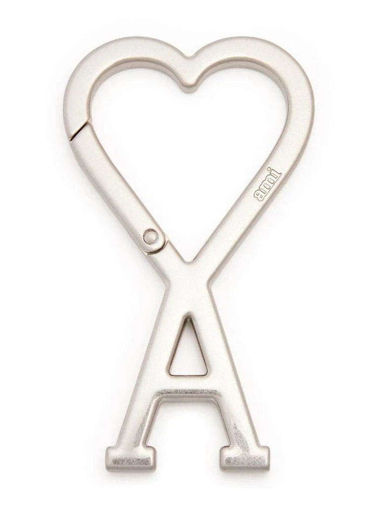 商品AMI|AMI ALEXANDRE MATTIUSSI PARIS logo-shaped logo keyring,价格¥814,第1张图片