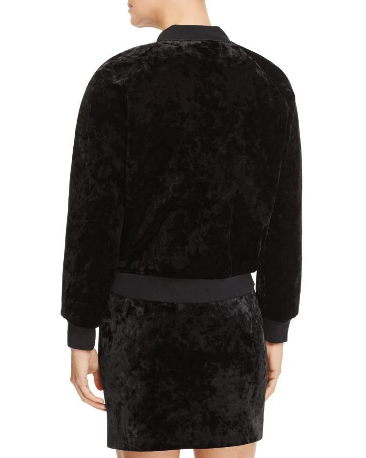 商品Sandro|Briny Embellished Velvet Bomber Jacket - 100% Exclusive,价格¥2206,第2张图片详细描述