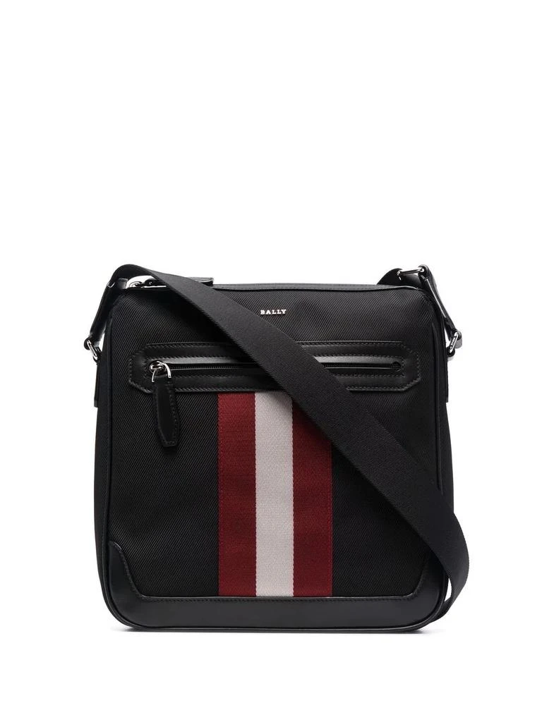 商品Bally|NEW Bally Choller Men's 6231807 Black Textile Cross Body Bag MSRP,价格¥2056,第1张图片