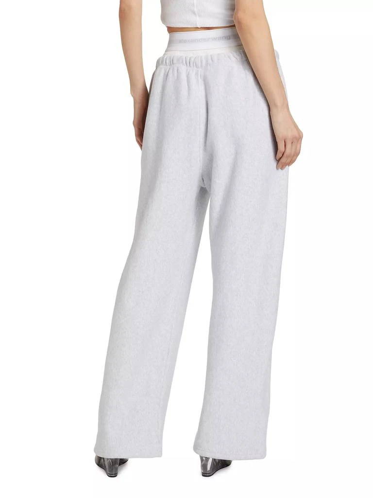 商品Alexander Wang|Exposed Brief Wide-Leg Sweatpants,价格¥3184,第5张图片详细描述