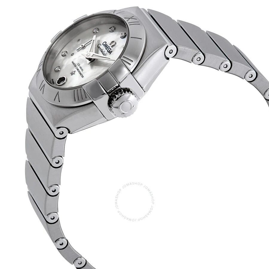 商品Omega|Constellation Automatic Mother of Pearl Dial Ladies Watch 127.10.27.20.55.001,价格¥29449,第2张图片详细描述