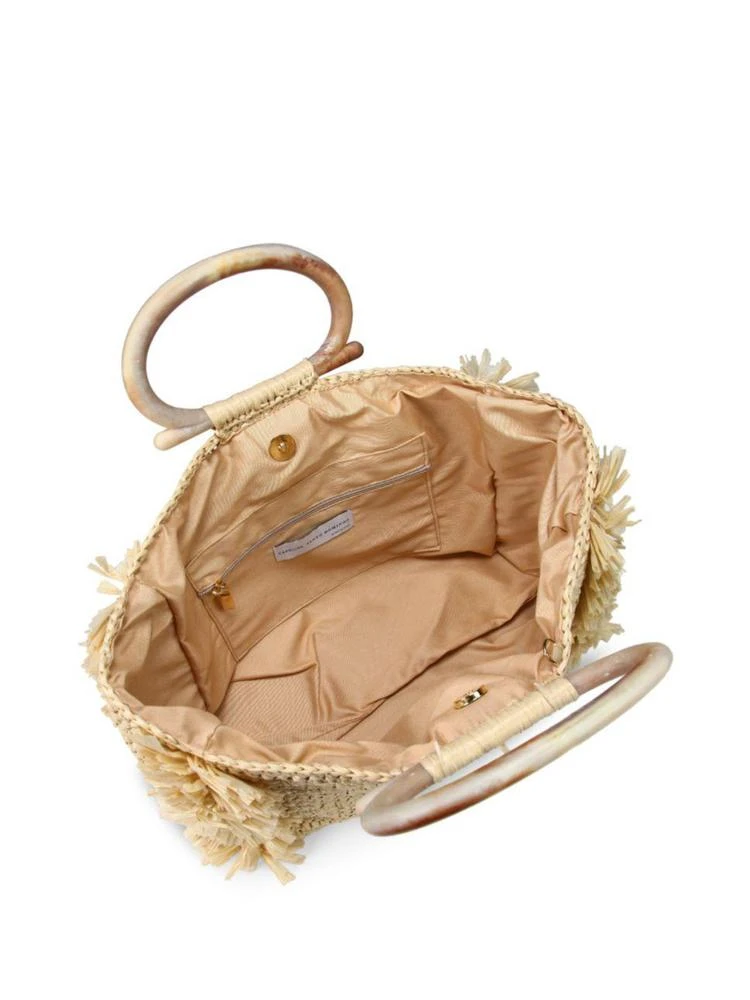 商品Carolina Santo Domingo|Large Corallina Raffia Tote,价格¥7836,第2张图片详细描述