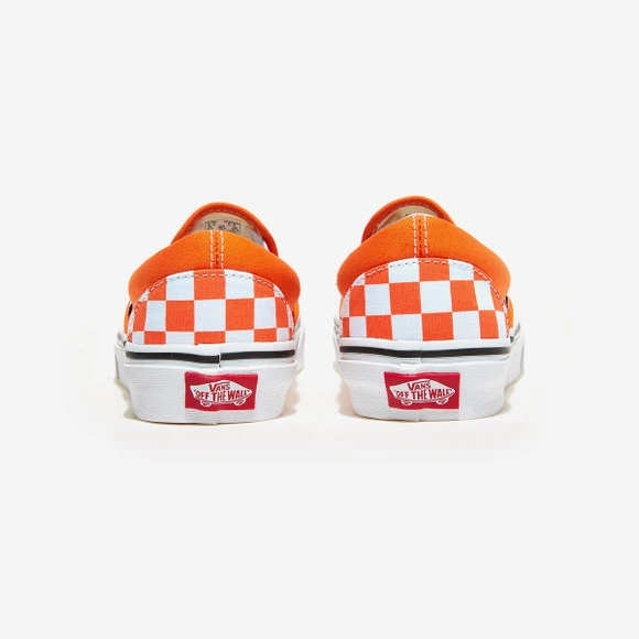【韩国直邮|包邮包税】万斯 CLASSIC SLIP-ON  运动鞋 帆布鞋  VN000XG8AZZ (CHECKERBOARD) ORANGE TIGER/TRUE WHITE 商品