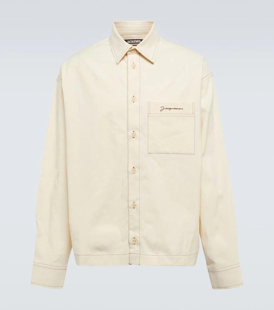 商品Jacquemus|La Chemise Papier棉质衬衫,价格¥2629,第1张图片