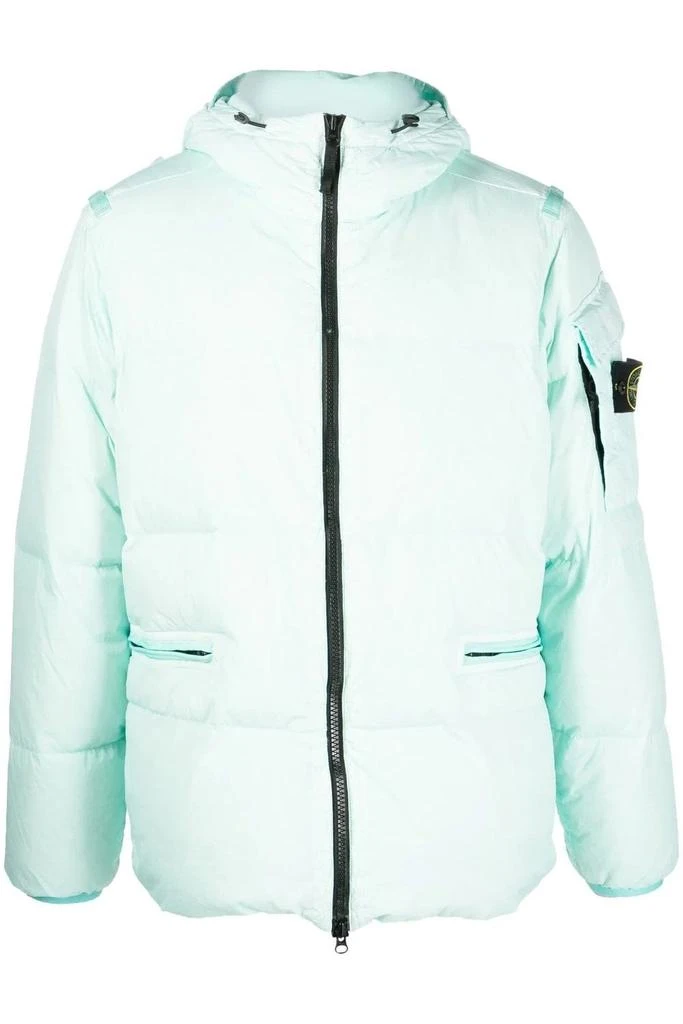 商品Stone Island|Stone Island Hooded Down Jacket,价格¥7115,第1张图片