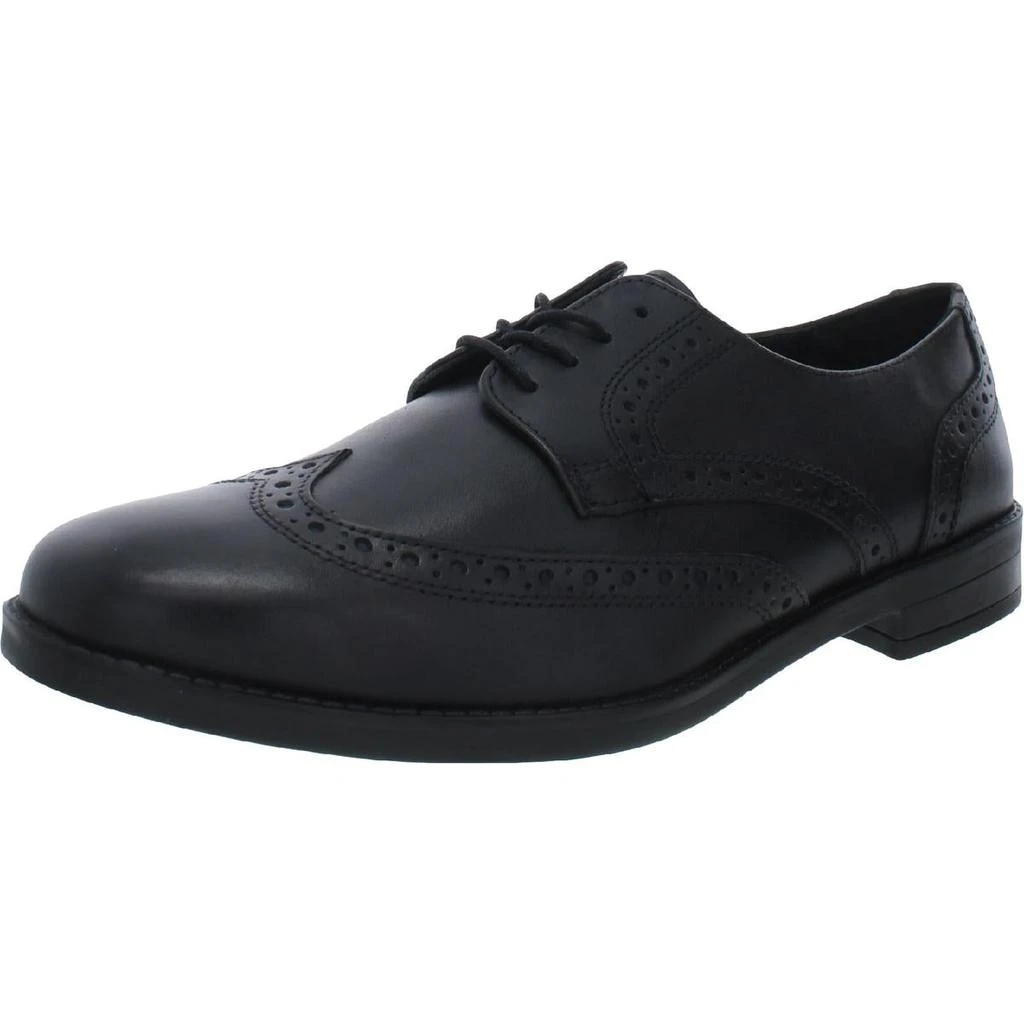 商品Nunn Bush|Nunn Bush Mens Carsen Leather Derby Wingtip Brogues,价格¥213,第1张图片